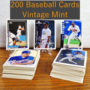 Topps Baseball Cards Huge Lot